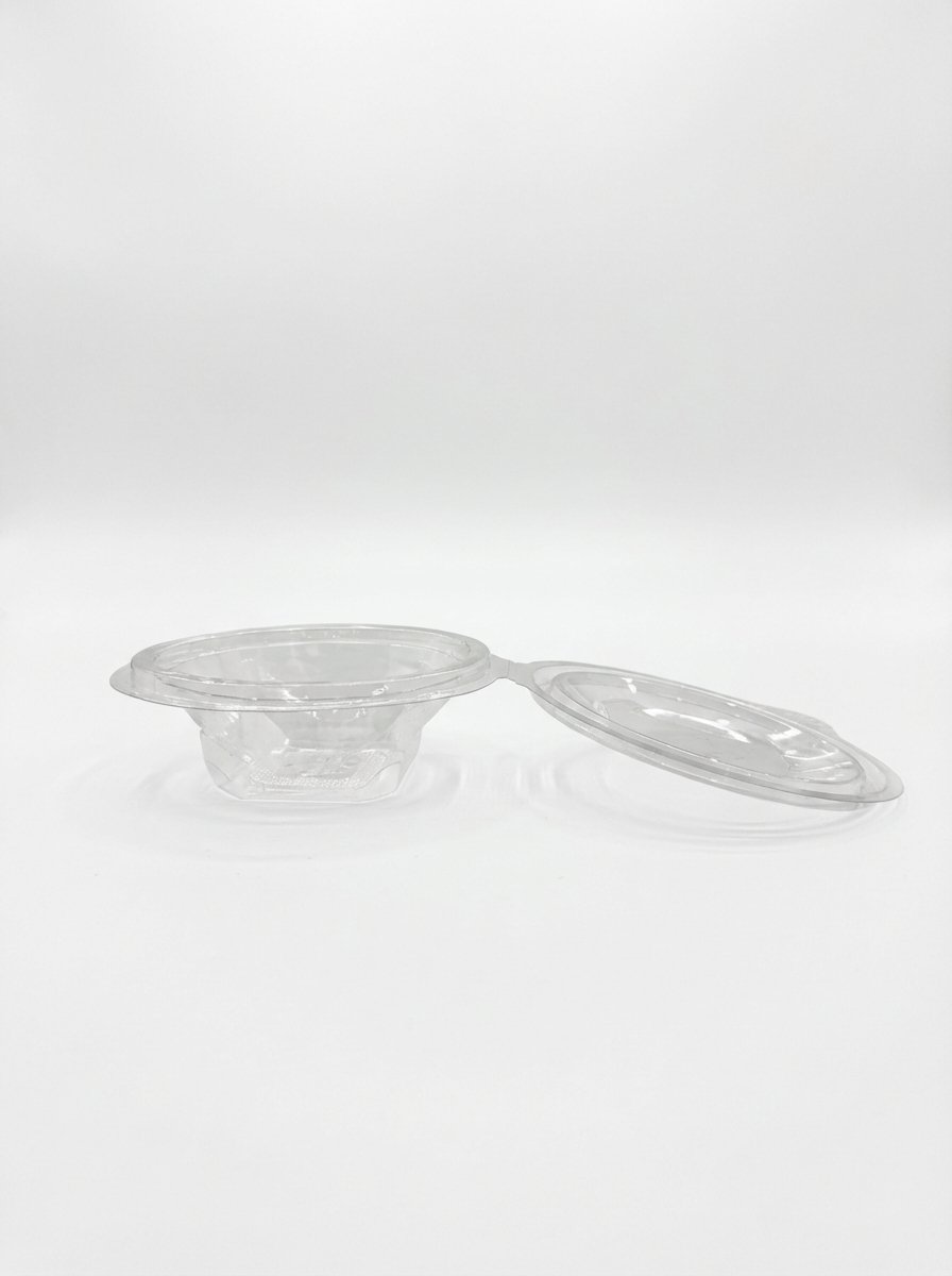 ENSALADERA PET 150ML 121X123X40,3 BISAGRA TTE